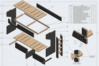 design custom diy furniture plans dwg drawing for small spaces furniture design