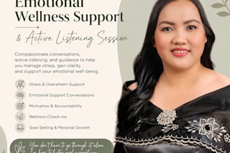 provide emotional wellness support and active listening