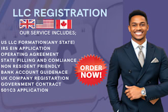do US llc registration, wyoming llc formation and ein