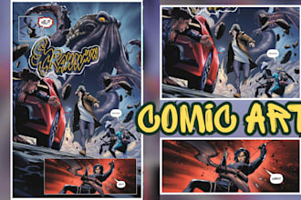 illustrate custom comic books and graphic novel comic book artist comic coloring