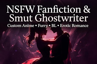 write nsfw fanfiction smut anime catfight furry erotic romance bl story