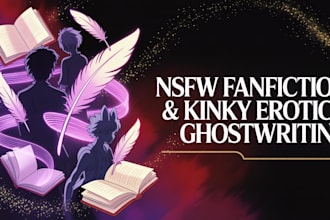 write nsfw fanfiction comic fantasy, kinky erotica story, smut kinky bdsm tales