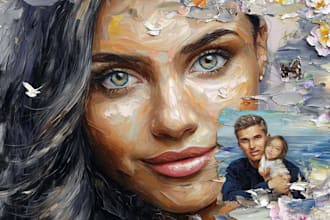 hand paint oil reproduction of any classical painting