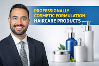 professionally cosmetic formulation haircare product