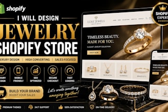 design jewelry shopify store shopify jewelry website shopify dropshipping store