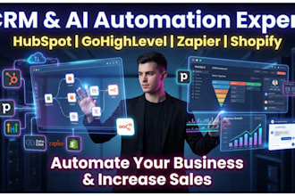 automate pipedrive hubspot go highlevel zoho shopify n8n automationa zapier