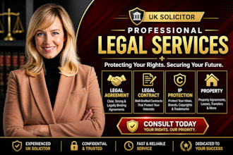be uk solicitor legal agreement, legal contract, IP protection, property