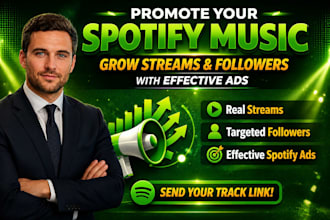 grow your spotify audience with real listeners