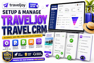 setup traveljoy travel crm traveljoy proposals invoices traveljoy ai automation