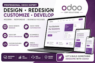 redesign odoo website odoo theme customization odoo erp odoo developer expert