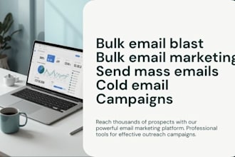 do bulk email blast email marketing and send mass cold email campaigns