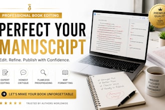 edit manuscript review critique feedback galley proof manuscript formatting