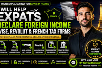 help expats declare foreign income wise revolut and french tax forms