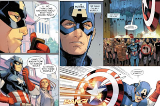 draw comic page, graphic novel, superhero comic, comic illustration comic artist