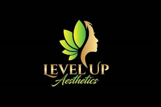 create stylish logo for skincare and cosmetic brands