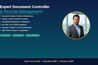 provide expert document control and records management services