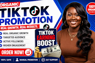 be your tiktok social media manager for real audience growth