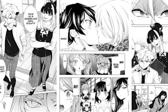 draw anime manga comic book illustration nsfw comic manga character manga artist