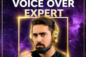 record a powerful and emotional urdu voice