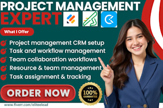 do project management crm zoho sprints clockify github clickup jotform procore
