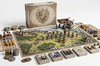 do board game design, card game  development, tabletop game, rulebook and box