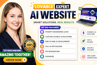 lovable ai, replit, bolt, vibe coding and lovable supabase, ai website expert