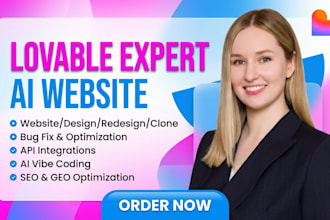 lovable ai, replit, bolt, vibe coding and lovable supabase, ai website expert