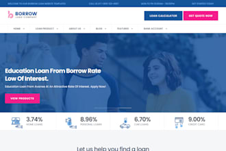 design loan website business loan finance mca leads payday loan wordpress site