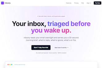 design a modern responsive landing page in tailwind CSS in 48 hours