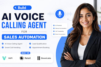 build ai voice calling agent sales automation on vapi retell elevenlabs