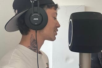 be your male singer, lead vocalist, pop, rnb, rock or edm vocals, songwriter