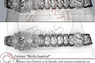 design  3d model for  jewelry
