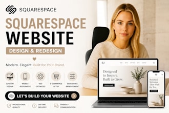 be your squarespace expert, squarespace website design, squarespace redesign