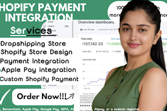integrate stripe, klarna, ideal, apple pay, or any payment gateway in shopify