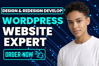 create divi wordpress website design or redesign divi website development