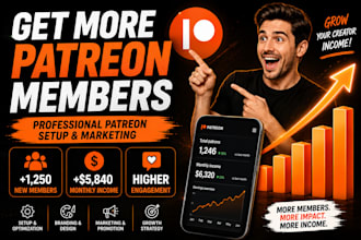 do patreon page audit, patreon page setup and patreon page optimization