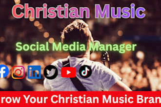 manage and grow your christian music social media brand
