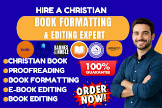 do christian book formatting, christian book editor book formatting book editing