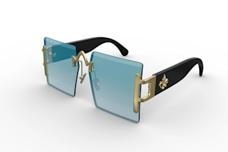 design professional eyewear tech pack design, factory tech pack and 3d rendering
