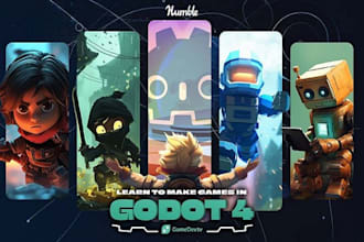 develop godot 4 indie game, 2d pixel game, multiplayer systems, game development