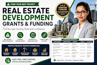 research real estate development grants and funding opportunities