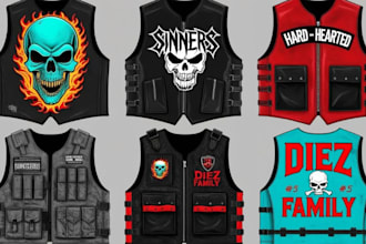 create fivem kuttes custom fivem clothing kuttes mc mc vest biker clothing