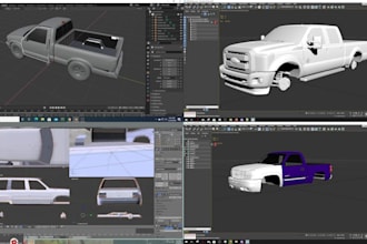 create 3d sport car for beamng drive, mods file conversion,ac 3d car,custom kits