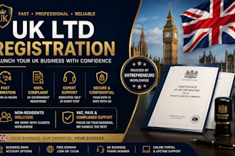 register your UK ltd company professionally