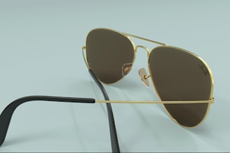 design professional eyewear tech pack design, factory tech pack and 3d rendering
