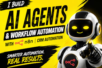 build ai agents with workflow automation n8n crm automation