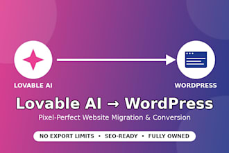 convert or migrate your lovable ai website to wordpress