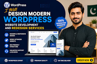 do professional wordpress website design, development and SEO