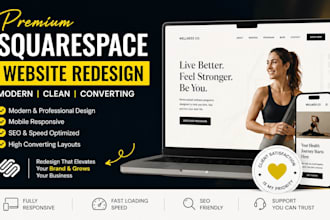 do squarespace website redesign, redesign squarespace, squarespace website