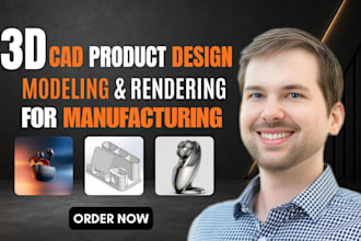 do 3d product design cad modeling rendering and manufaturing